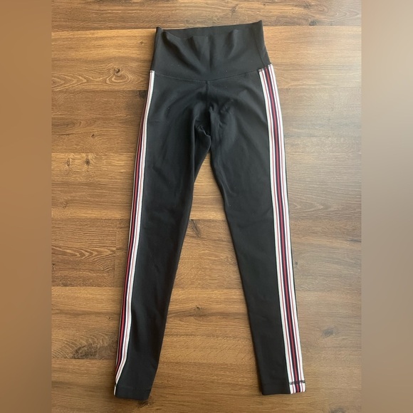 TNA Red Retro stripe leggings - Picture 5 of 10